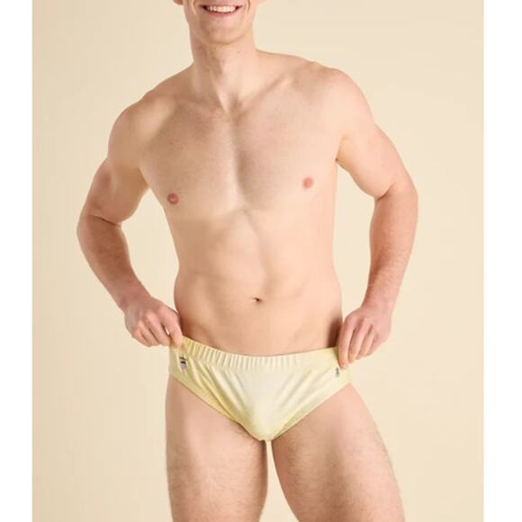 Chubbies Navy The Hidden Golds Tear-Away Swim Trunk Size XXL - Picture 2 of 13